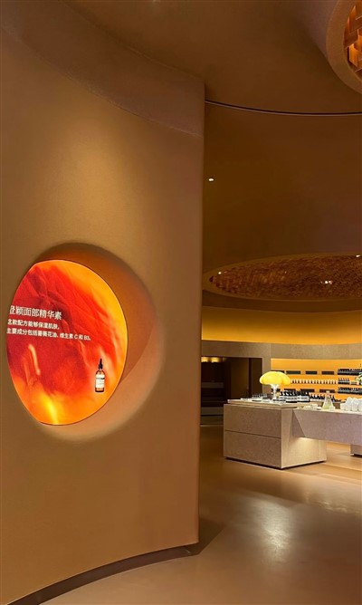 Έπιπλα εκθεσιακού χώρου αρώματος για δωρεάν κατάστημα