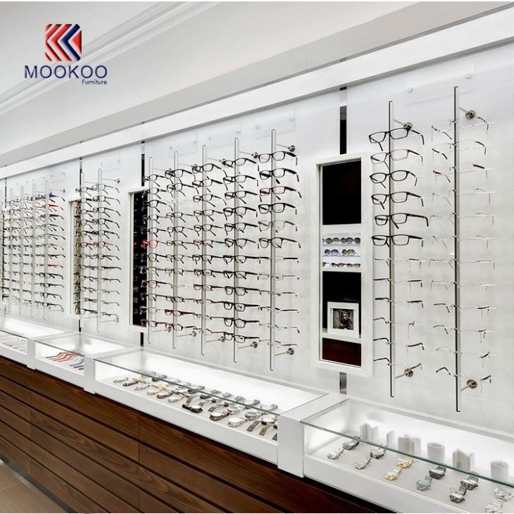 Furniture Sunglasses Design Wood And Glass Cabinet Showcase