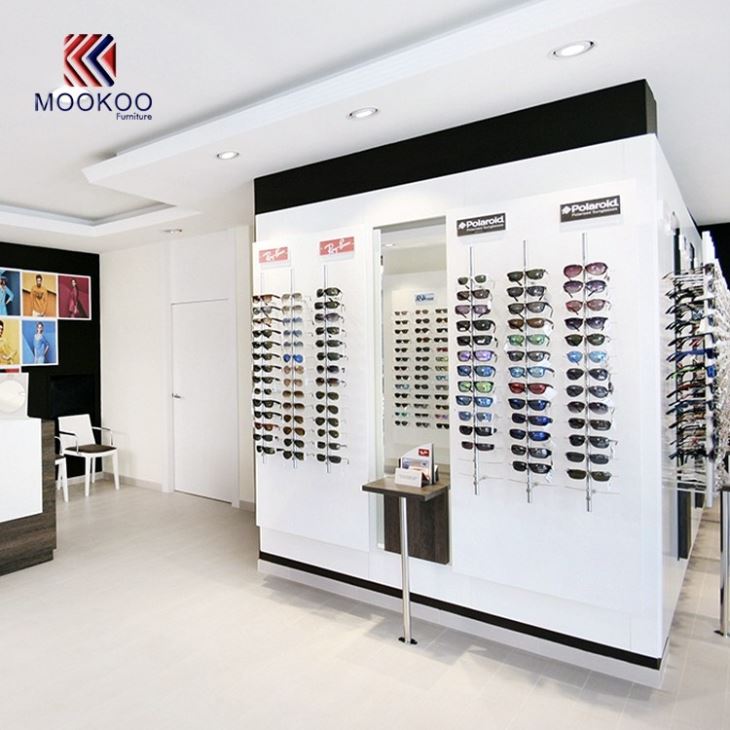 Eyewear Display Wall Design Shop Interior Showcase