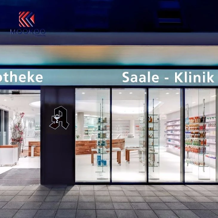 Modern Pharmacy Shop Interior Display Furniture