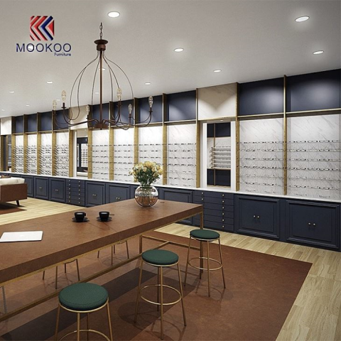 Γυαλιά υψηλού επιπέδου Γυαλιά επιτοίχια γυαλιά Κατάστημα εσωτερική διακόσμηση