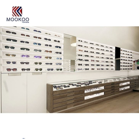 Νέο εξοπλισμό εμφάνισης σχεδίασης για κατάστημα γυαλιών