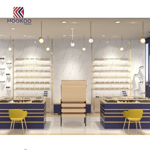 Προσαρμοσμένο γυαλιά ηλίου Morden Showcase Γυαλιά Οράσεως Οθόνης Οπτικών Σχεδίων Επίπλων