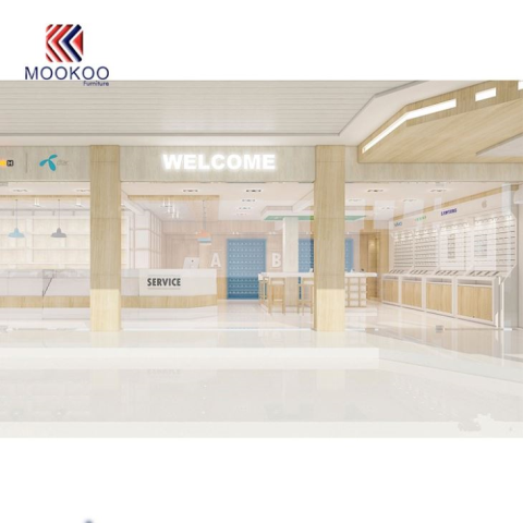 Οθόνη ραφιών τηλεφωνικών καταστημάτων