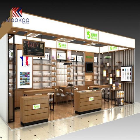 Καλλυντικό σχέδιο καταστημάτων διακοσμήσεων επίδειξης