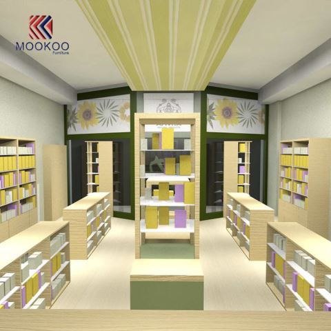 Προσαρμοσμένο φαρμακείο Shop Εσωτερικό 3D Design