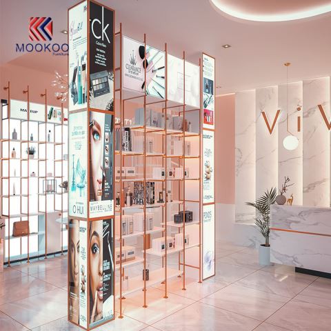 Υψηλής ποιότητας ράφια καταστημάτων φροντίδας δέρματος