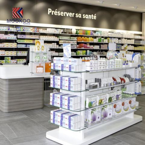 Σύγχρονα ιατρικά ράφια εμφάνισης