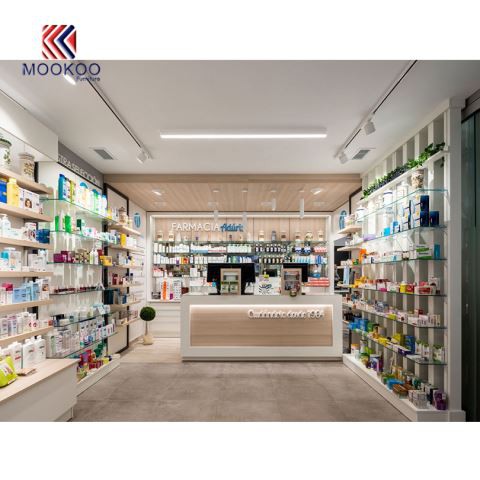 Λιανική Farmacia Shop Display Design